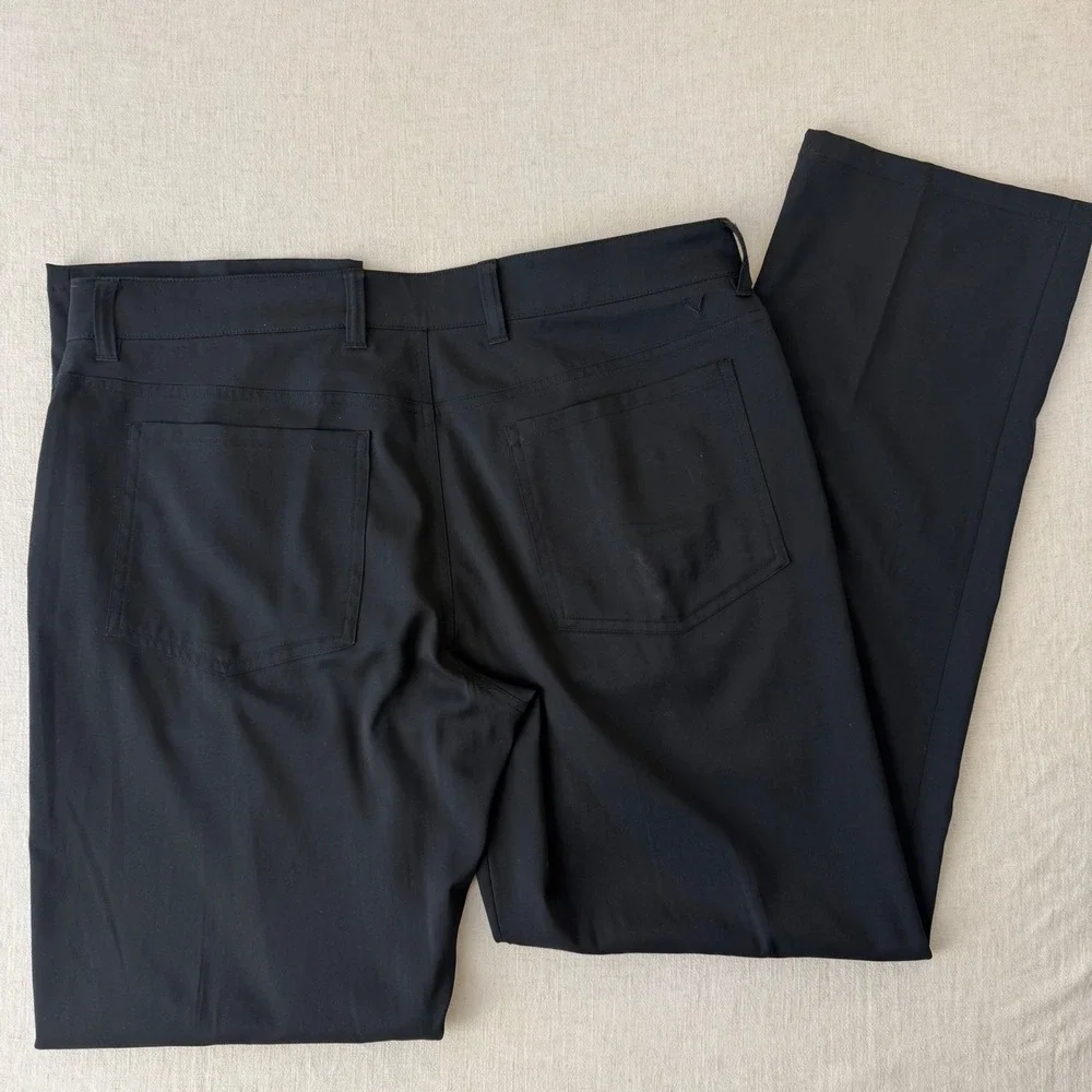Callaway Mens Optimum Performance Golf Pants Black 36x32‎